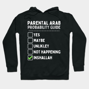 Arab Parents Probability Guide Hoodie